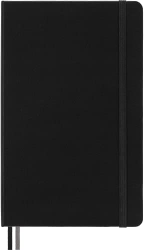 Moleskine Classic Expanded Notebook, Hard Cover, Large (5" x 8.25") Ruled/Lined, Black, 400 Pages
