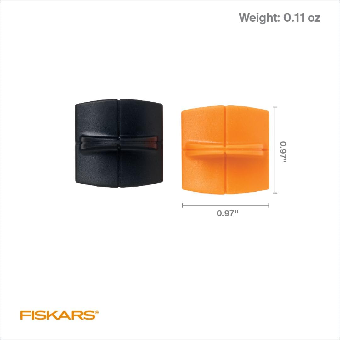 Fiskars TripleTrack Trimmer Replacement Blades - 2-Pack - High Profile Style I Blades for Cutting and Scoring - Arts and Crafts - Orange/Black