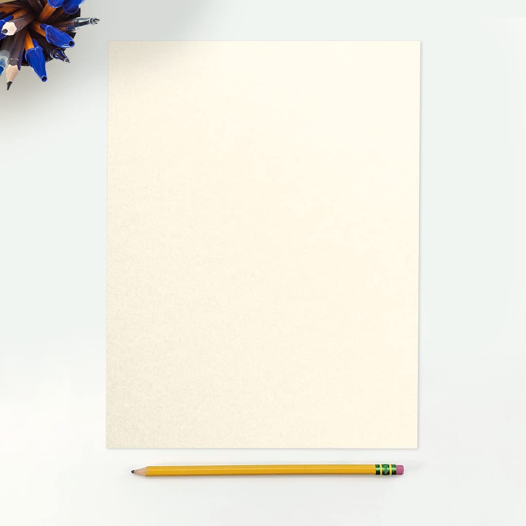 LUXPaper 8.5" x 11" Paper | Letter Size | Champagne Metallic | 80lb. Text | 50 Qty