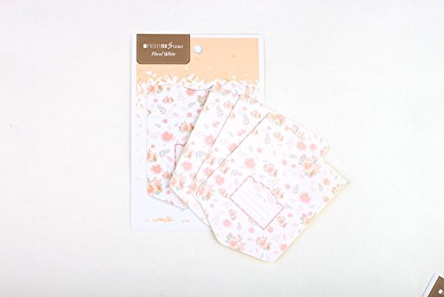 PocketMe-S 75 Flower Collection, Pocket Stickers, 3"x 3 3/4", 3 designs, 3 sheets/pad, 3 pads/pack