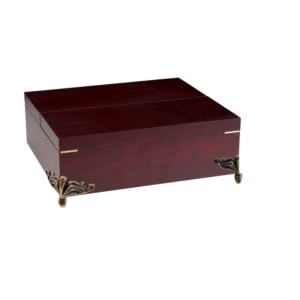 Retro Design Decorative Wood Case Legs,12 pcs JDecorative Feet Leg for Wooden Cases,Cabinets,Jewelry Boxes, Gift Boxes, Wine Boxes, Toolbox