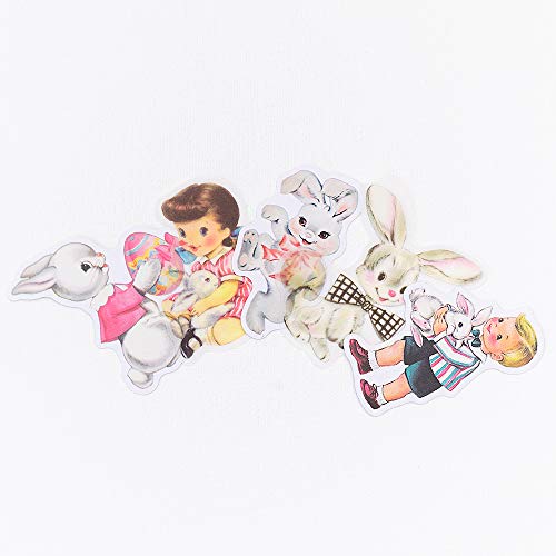 Alideco 80Pcs Vintage Vinyl Scrapbooking Stickers Packs, Funny Aesthetic Kawaii Stickers,Stickers for Adult, Stickers for Girls Journaling Assorted Phone Adult Stickers