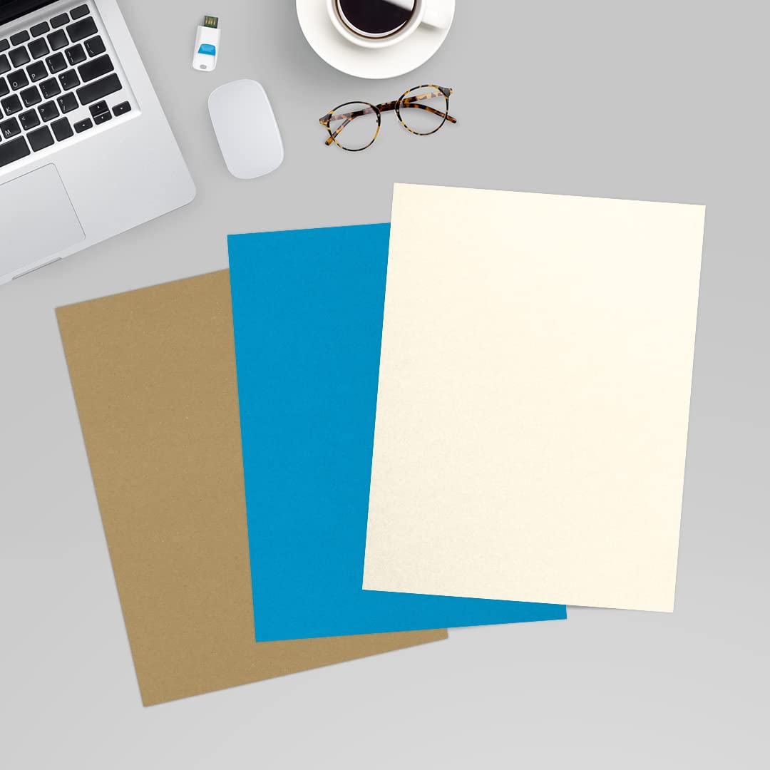 LUXPaper 8.5" x 11" Paper | Letter Size | Champagne Metallic | 80lb. Text | 50 Qty