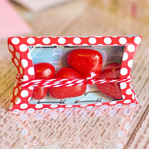 Mini Pillowbox Die Cuts for Card-Making and Scrapbooking Supplies by The Stamps of Life - Custom Party Favors