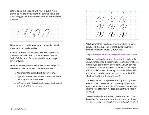 Lettering for Planners: A Step-By-Step Guide to Hand Lettering and Modern Calligraphy for Bullet Journals and Beyond (Learn Calligraphy)