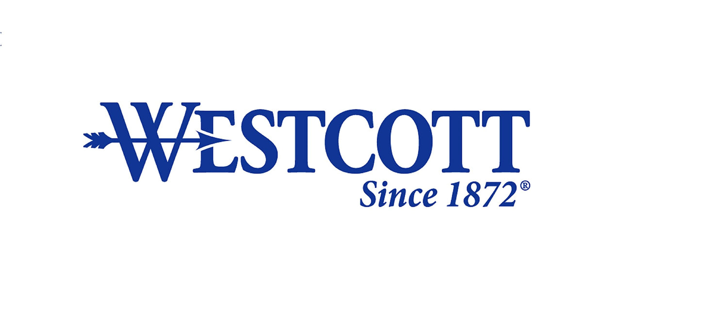 Westcott 5" Straight Titanium Bonded Craft Scissors with Micro Tip