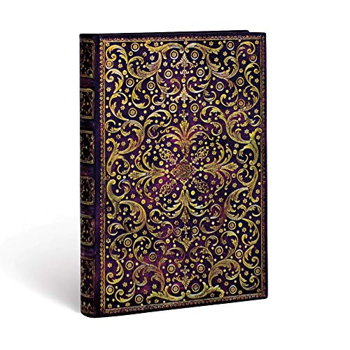 Paperblanks Deluxe Jumbo Aurelia Midi Journal with Decorated Endpapers