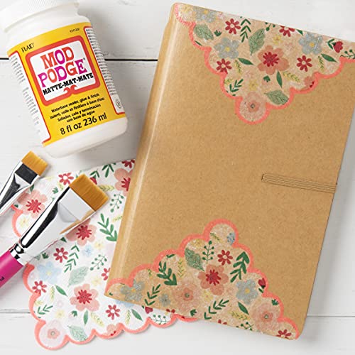 Mod Podge Matte Sealer, Glue & Finish: All-in-One Craft Solution- Quick Dry, Easy Clean, for Wood, Paper, Fabric & More. Non-Toxic - Craft with Confidence, Made in USA, 32 oz., Pack of 1