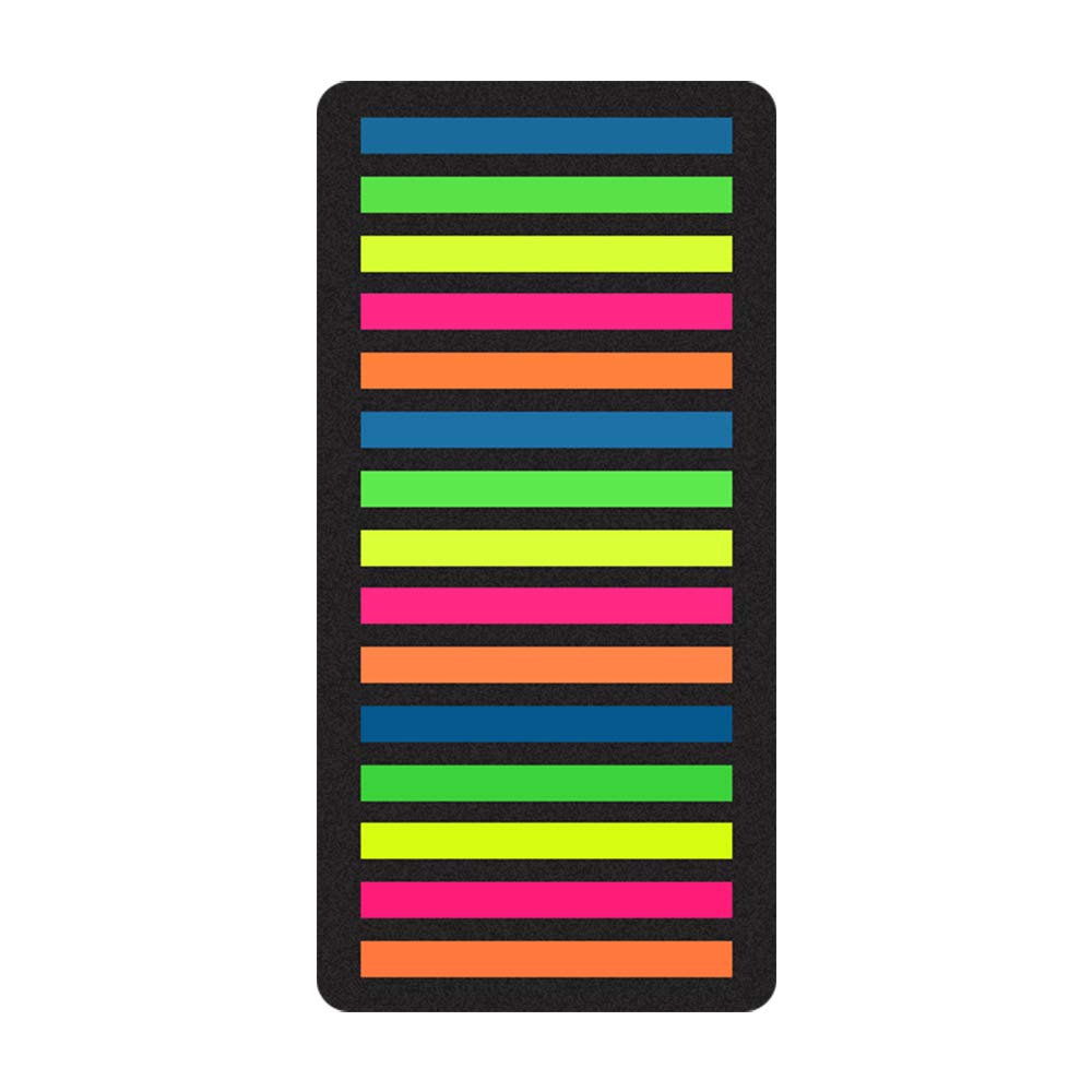 Page Markers Sticky Index Tabs Label Highlighter Strips, Transparent PET Filing Flags Notes Stickers Decorative for Appointment Events Scrapbook Planner Reading Classify Files 300 Pieces 5 Colors