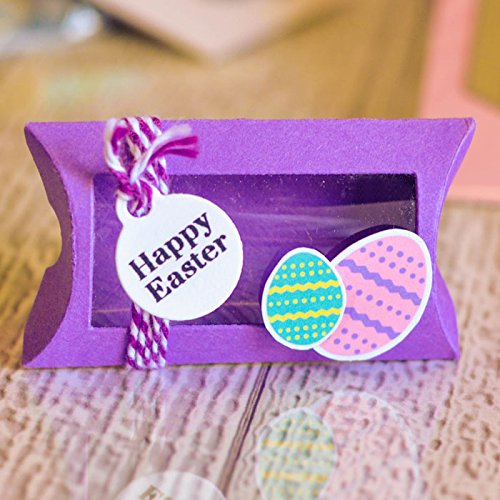 Mini Pillowbox Die Cuts for Card-Making and Scrapbooking Supplies by The Stamps of Life - Custom Party Favors