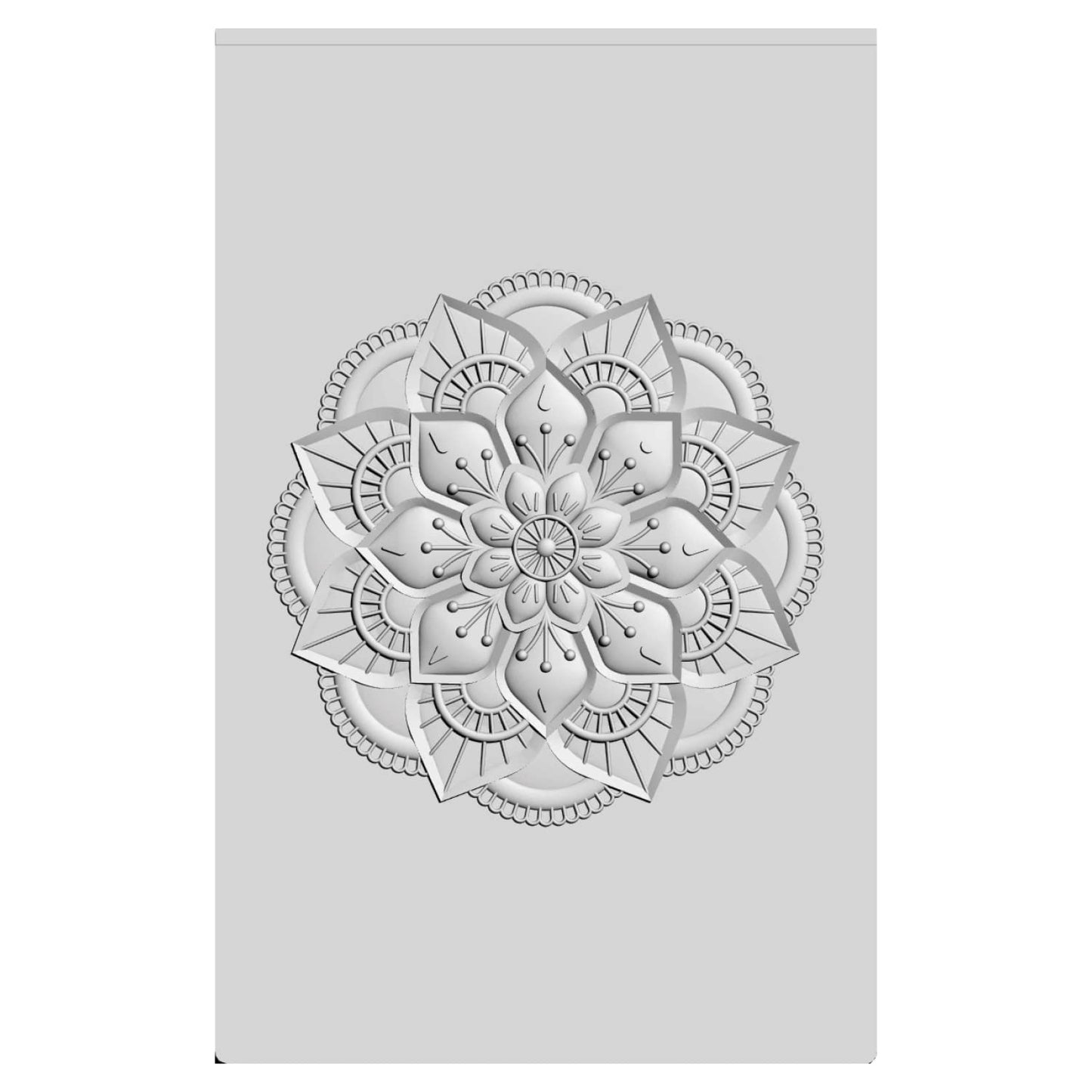 Sizzix 3-D Impresslits Folder Adornment by Kath Breen | 665789 | Chapter 4 2022 Emboss, Grey