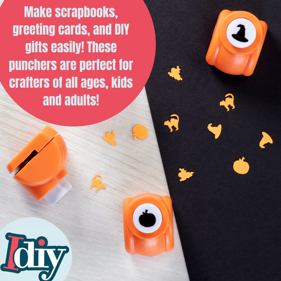 Every Occasion Year Round Scrapbook Paper Punchers-40 Unique Designs for Holiday-Easter, St. Patricks Day, Easter, DIY Craft Kit & Accessory, Mother's Day Card Confetti Invitation Making Kid Adult