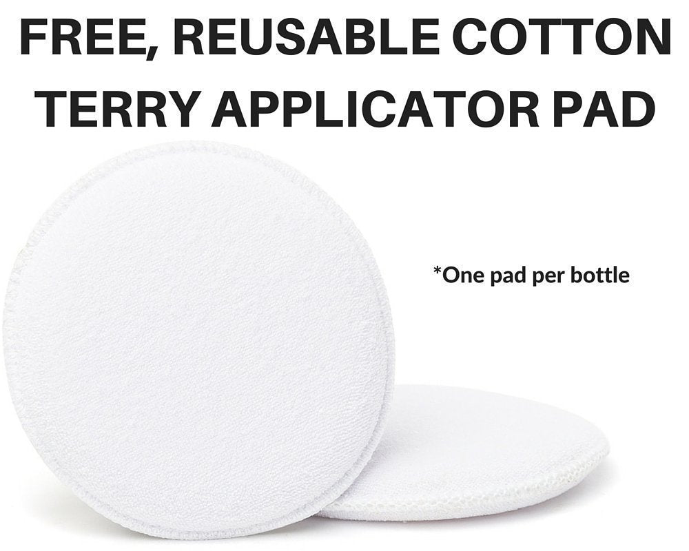 Leather Milk Conditioner and Cleaner for Furniture, Cars, Purses and Handbags. All-Natural, Non-Toxic Conditioner Made in the USA. Leather Care Liniment No. 1. 2 Sizes. Includes Premium Applicator Pad