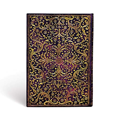 Paperblanks Deluxe Jumbo Aurelia Midi Journal with Decorated Endpapers