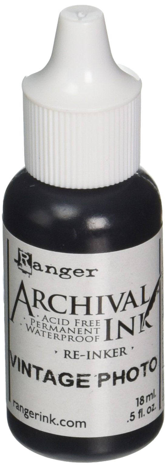 Ranger ARD51121 Designer Series Archival Re-Inkers, 5 oz, Vintage Photo