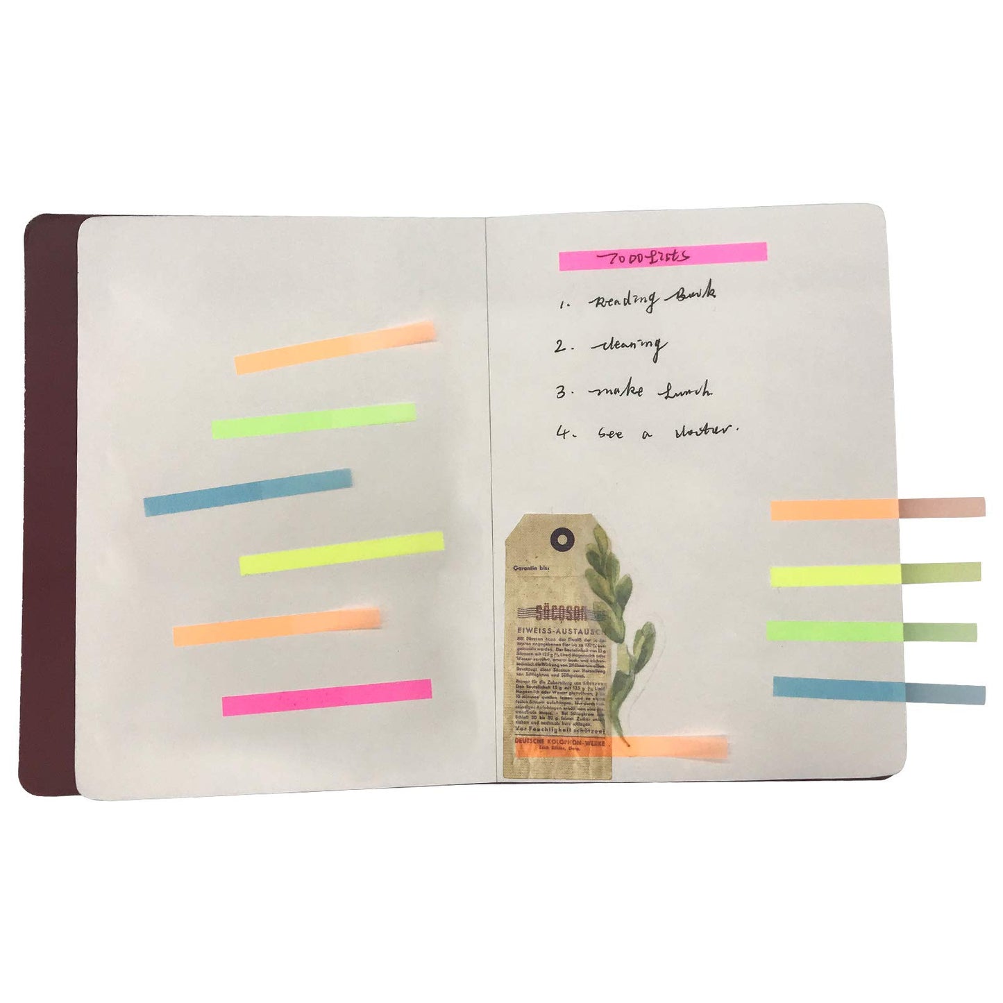Page Markers Sticky Index Tabs Label Highlighter Strips, Transparent PET Filing Flags Notes Stickers Decorative for Appointment Events Scrapbook Planner Reading Classify Files 300 Pieces 5 Colors