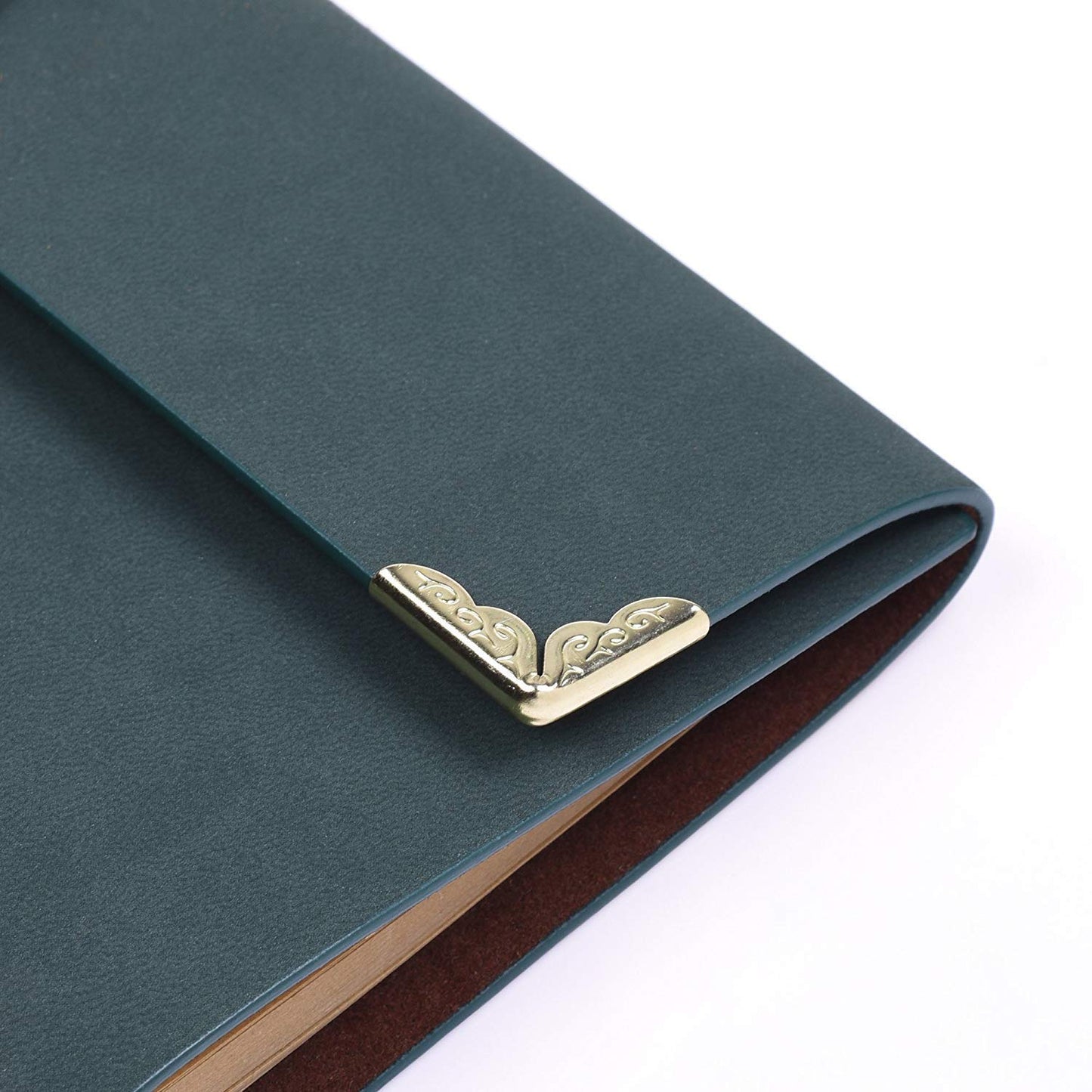 PHAETON 150PCS Metal Book Corner Protector Scrapbook Photo Album Diary Cover Corner Scrapbook Album Menu Folder (Golden, Silver, Bronze)