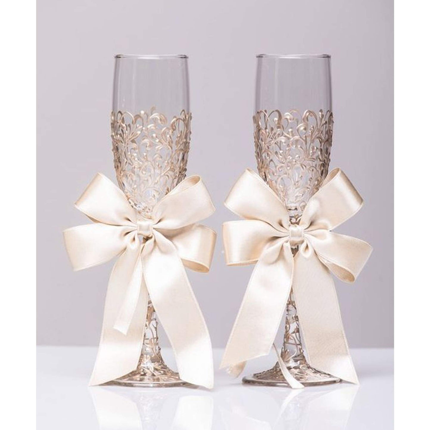 VATIN 1 inch Cream Double Faced Polyester Satin Ribbon -Continuous 25 Yard Spool, Perfect for Wedding, Wreath, Baby Shower,Packing and Other Projects