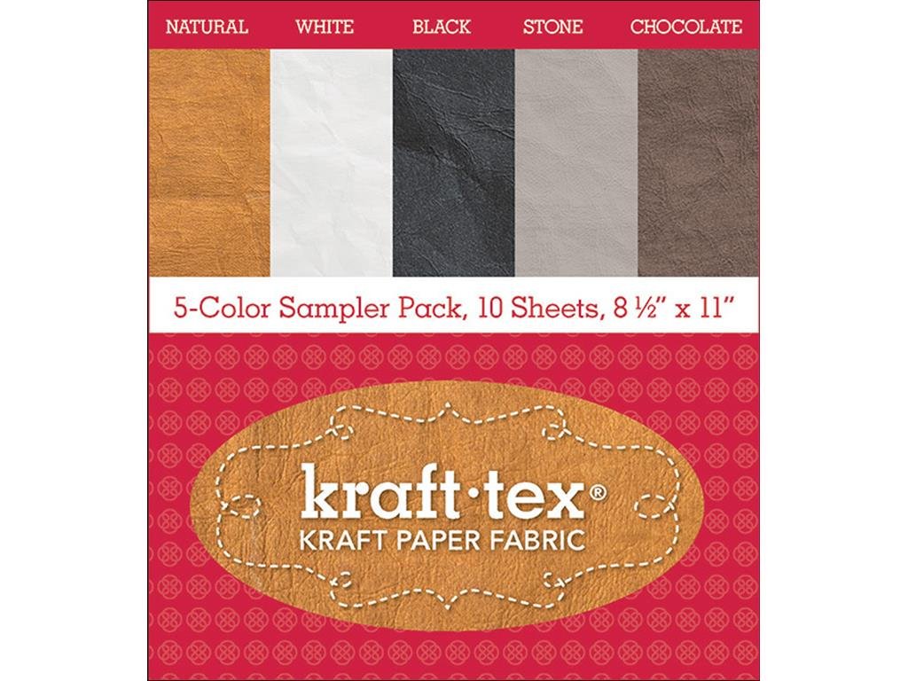 C&T Publishing Fab PackAstd C&T Kraft Tex Paper Fabric Sampler Pack 0.5 Inches