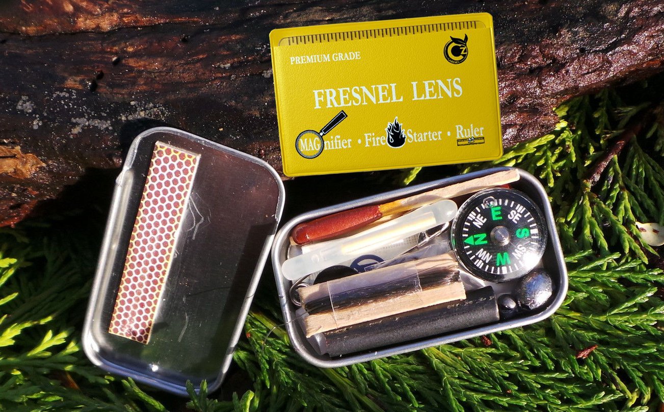 Fresnel Lens 4X Magnifier Pocket Wallet Credit Card Size • Ruler - Unbreakable Plastic for Home Office Classroom & Outdoor EDC Survival Kit Bushcraft (10 pack Ruler/Magnifier - Yellow)
