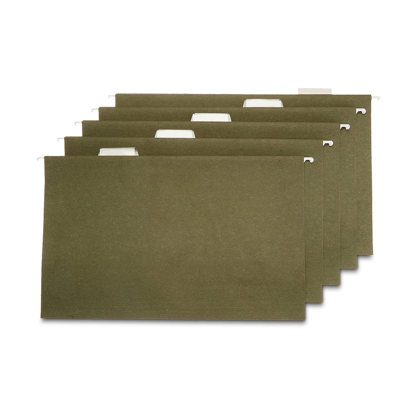 Amazon Basics Hanging Organizer File Folder, Legal Size, 8.5 x 14 inch, Pack of 25, Green