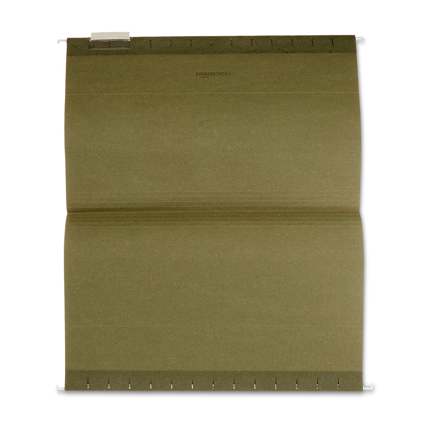 Amazon Basics Hanging Organizer File Folder, Legal Size, 8.5 x 14 inch, Pack of 25, Green