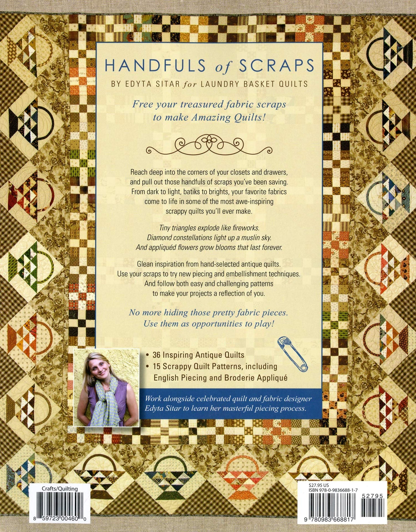 Handfuls of Scraps - Pieced into Amazing Quilts