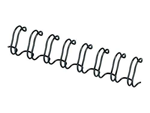 Fellowes Wire Binding Spines, 1/2 Inch Diameter, Black, 100 Sheets, 25 Pack (5255401)