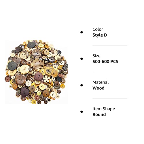 500-600 PCS Mixed Size Color Shapes