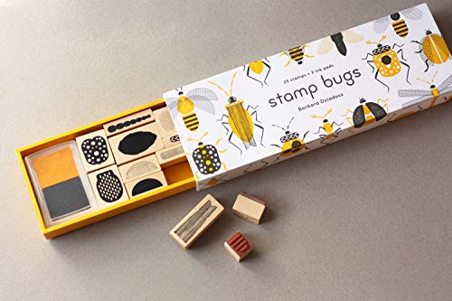 Stamp Bugs (25 stamps, 2 ink colors)