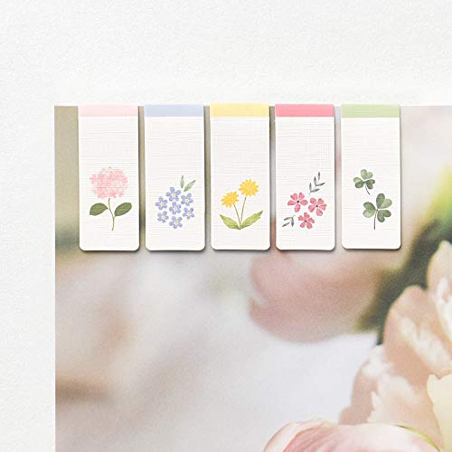 Monolike Magnetic Bookmarks Little Garden ver.2, Set of 5