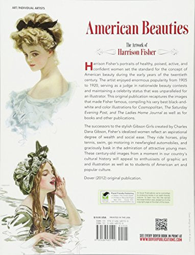 American Beauties: The Artwork of Harrison Fisher (Dover Fine Art, History of Art)