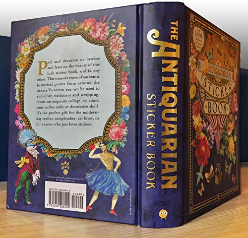 The Antiquarian Sticker Book: Over 1,000 Exquisite Victorian Stickers (The Antiquarian Sticker Book Series)