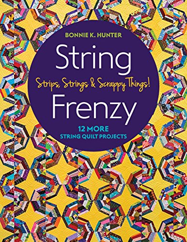 String Frenzy: 12 More String Quilt Projects; Strips, Strings & Scrappy Things!