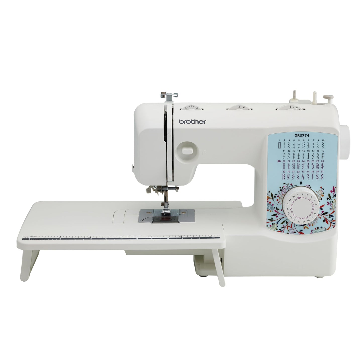 Brother Sewing and Quilting Machine, XR3774, 37 Built-in Stitches, Wide Table, 8 Included Sewing Feet