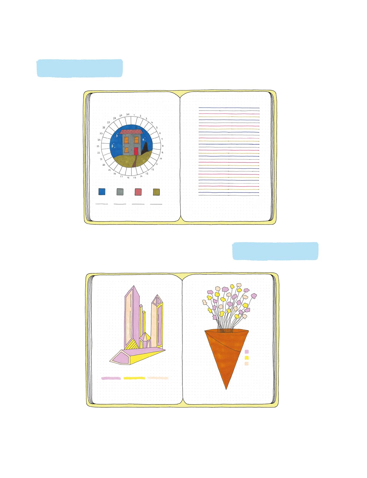 Journal with Purpose Layout Ideas 101: Over 100 inspiring journal layouts plus 500 writing prompts