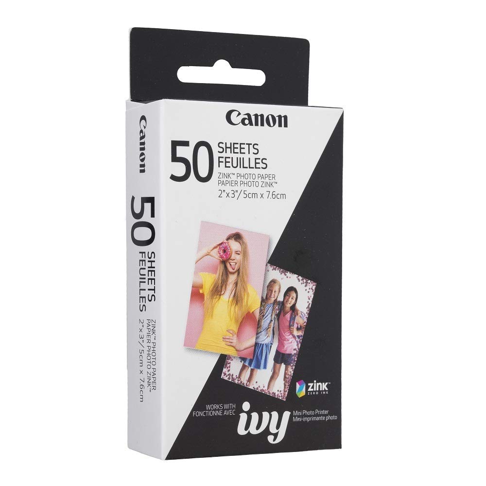 Canon ZINK Photo Paper Pack, 50 Sheets