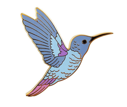 Pinsanity Hummingbird Enamel Lapel Pin