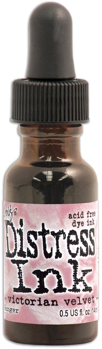 Ranger DRI-27317 Tim Holtz Distress Ink Reinker, 0.5 oz, Victorian Velvet