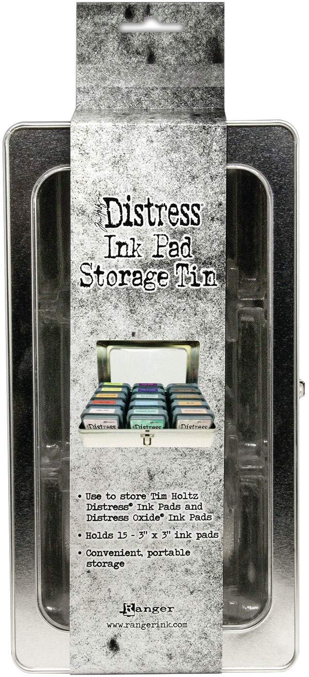 Tim Holtz - Ranger DISTRESS INK PAD TIN, Grey