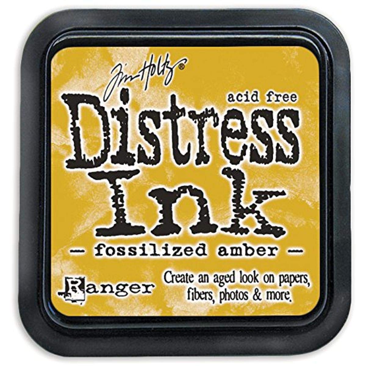 Ranger Tim Holtz Distress Ink Pad, Fossilized Amber