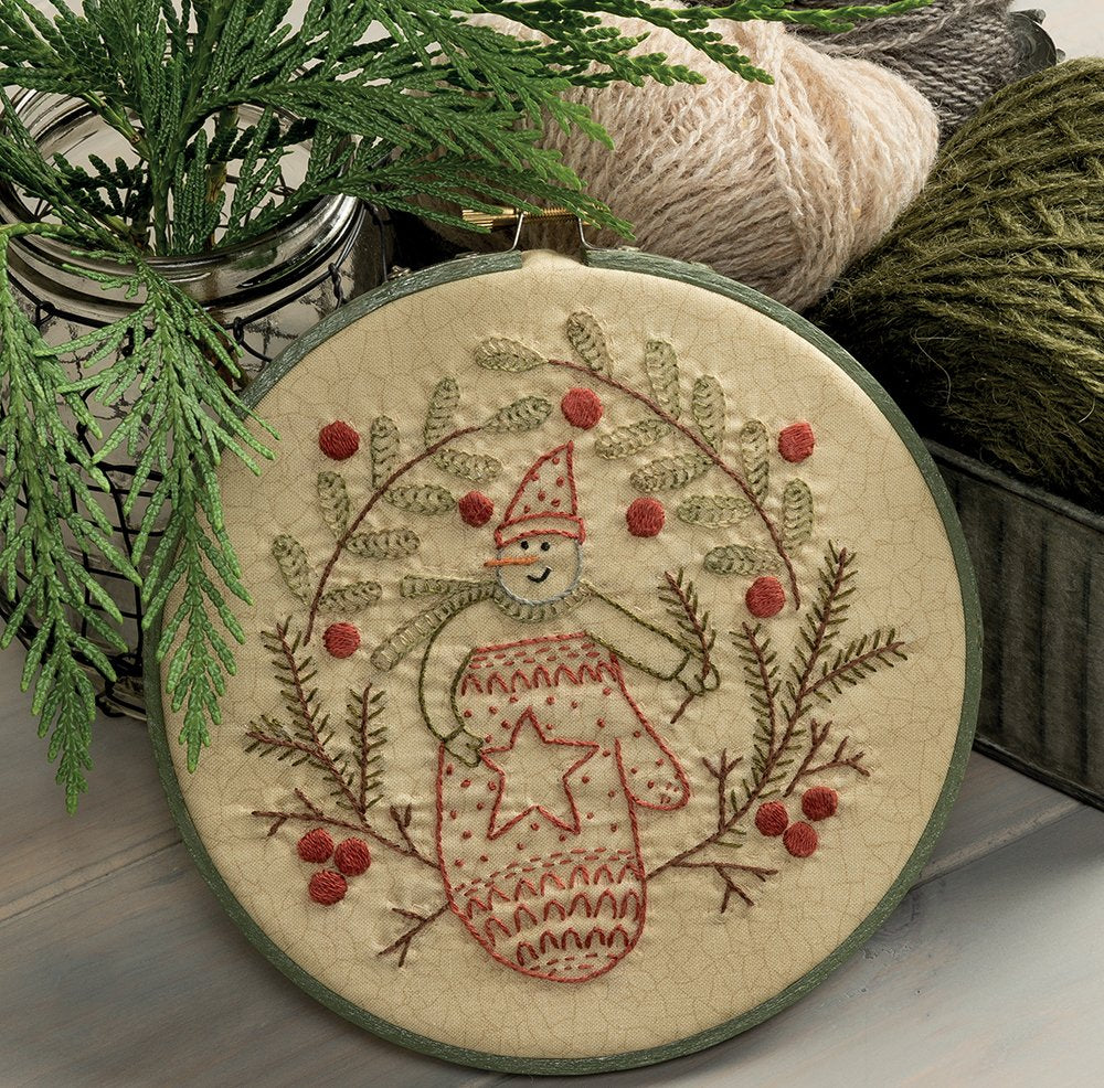 Stitches from the Yuletide: Hand Embroidery to Celebrate the Season